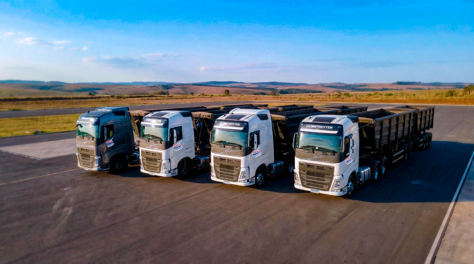 CS Transportes | Referência no Transporte de Calcário e Grãos